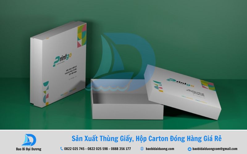 Hộp âm dương bằng giấy xếp lại