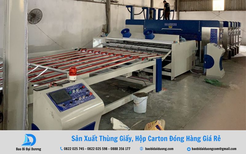 Các loại máy in Flexo thường dùng 