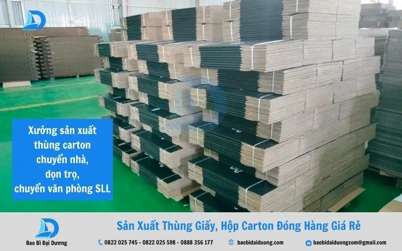 Bao Bì Đại Dương - cung cấp thùng carton chuyển nhà uy tín