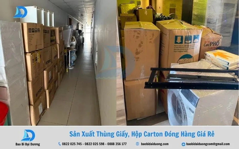 Ưu điểm khi dùng thùng carton chuyển nhà