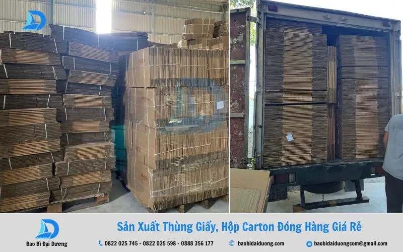 Bao Bì Đại Dương - cung cấp thùng carton đựng hồ sơ chất lượng