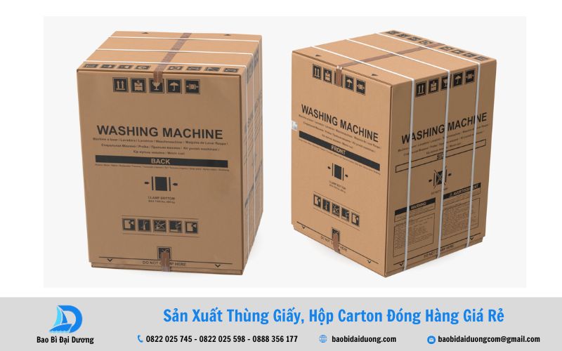 Bao Bì Đại Dương - nơi cung cấp thùng carton máy giặt giá xưởng