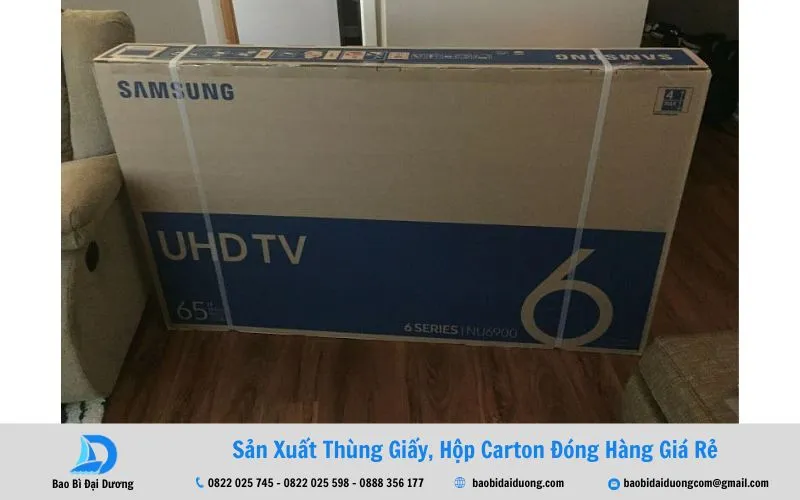 Bao Bì Đại Dương - chuyên sản xuất thùng carton đựng tivi chất lượng