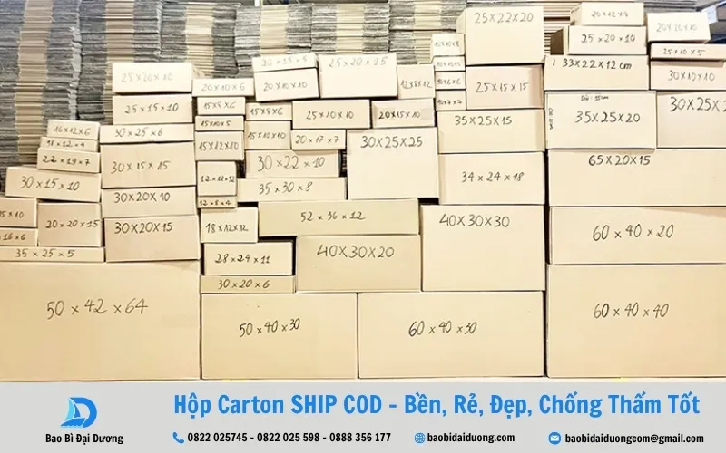 đặc điểm hộp carton giá tốt