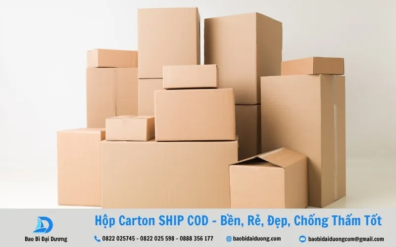 hộp carton ship cod