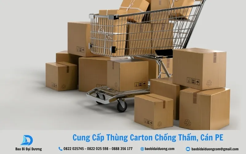thùng carton chống thấm