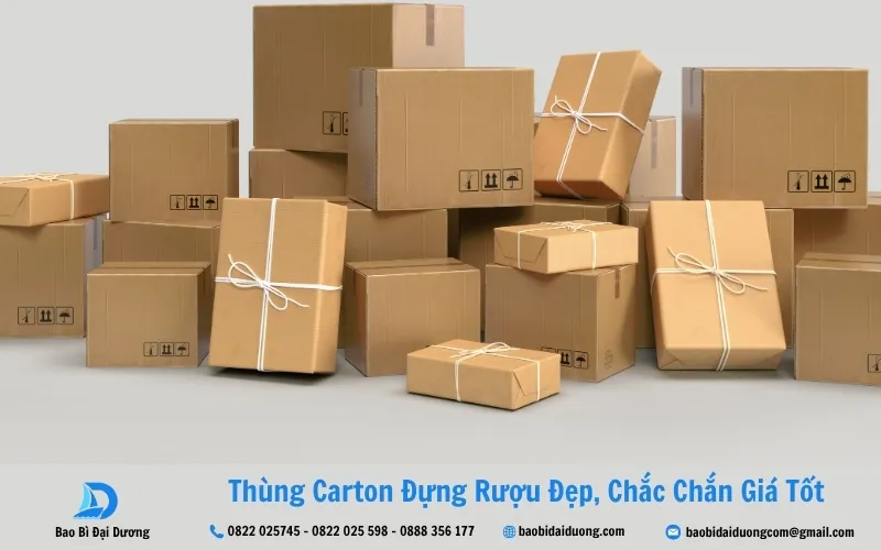 Thùng carton đựng rượu