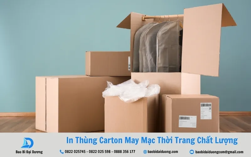 thùng carton may mặc