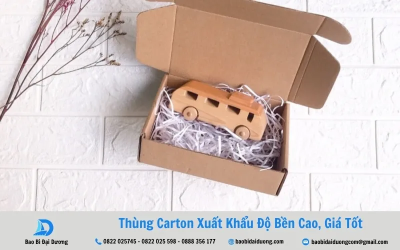 thùng carton xuất khẩu tại bao bì đại dương