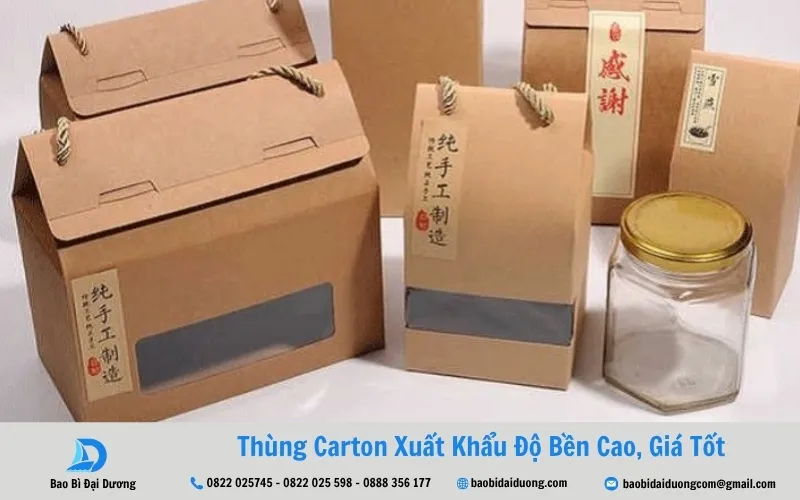 thùng carton xuất khẩu